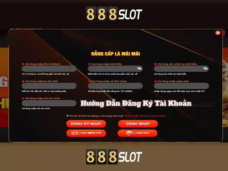 Trải nghiệm 888 Slot Games