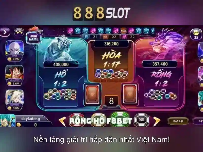Trải Nghiệm Cá Cược Đỉnh Cao Với 888 slot vip